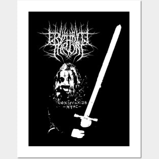 Erythrite Throne - Black Medieval Sorcery Posters and Art